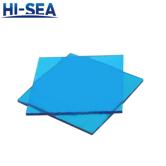 Blue PC Solid Sheet